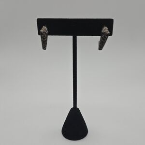 Lois Hill Sterling Silver Square Earrings